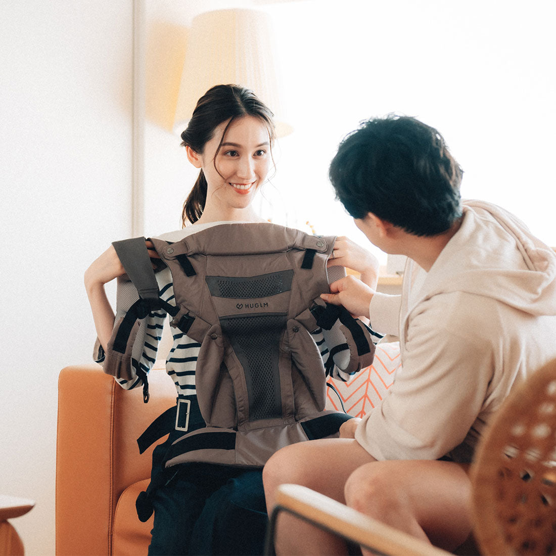【エリア限定】お試しレンタルサービス HUGLM ベビーキャリア