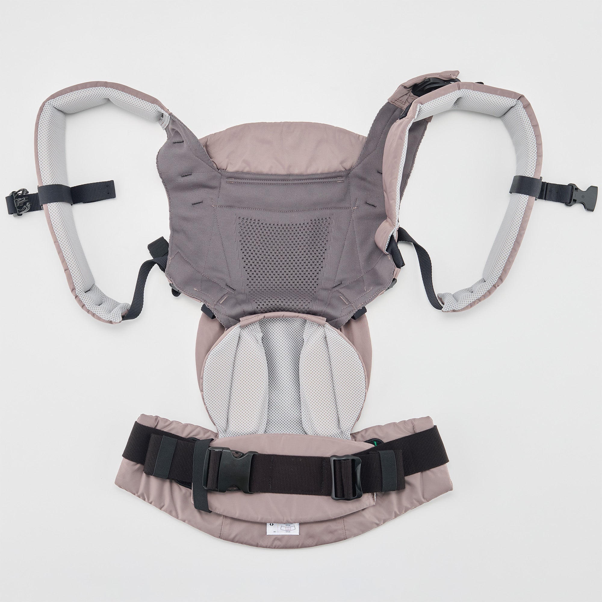 HUGLM ハグルム ベビーキャリア 抱っこ紐 ピンクグレー 抱っこ紐｜職人がつくる機能性 抱っこ紐 HUGLM（ハグルム）