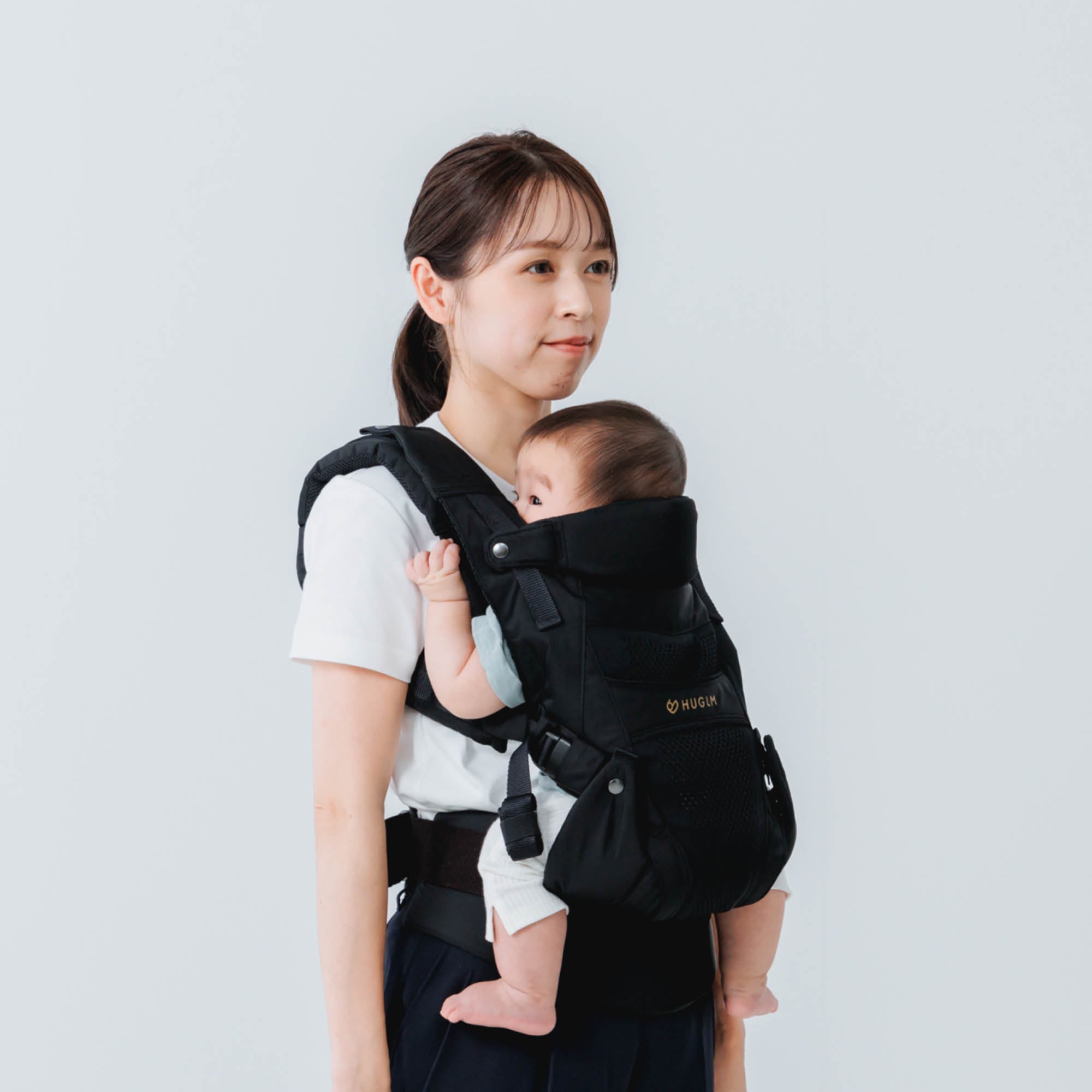 抱っこ紐｜職人がつくる機能性 抱っこ紐 HUGLM（ハグルム）