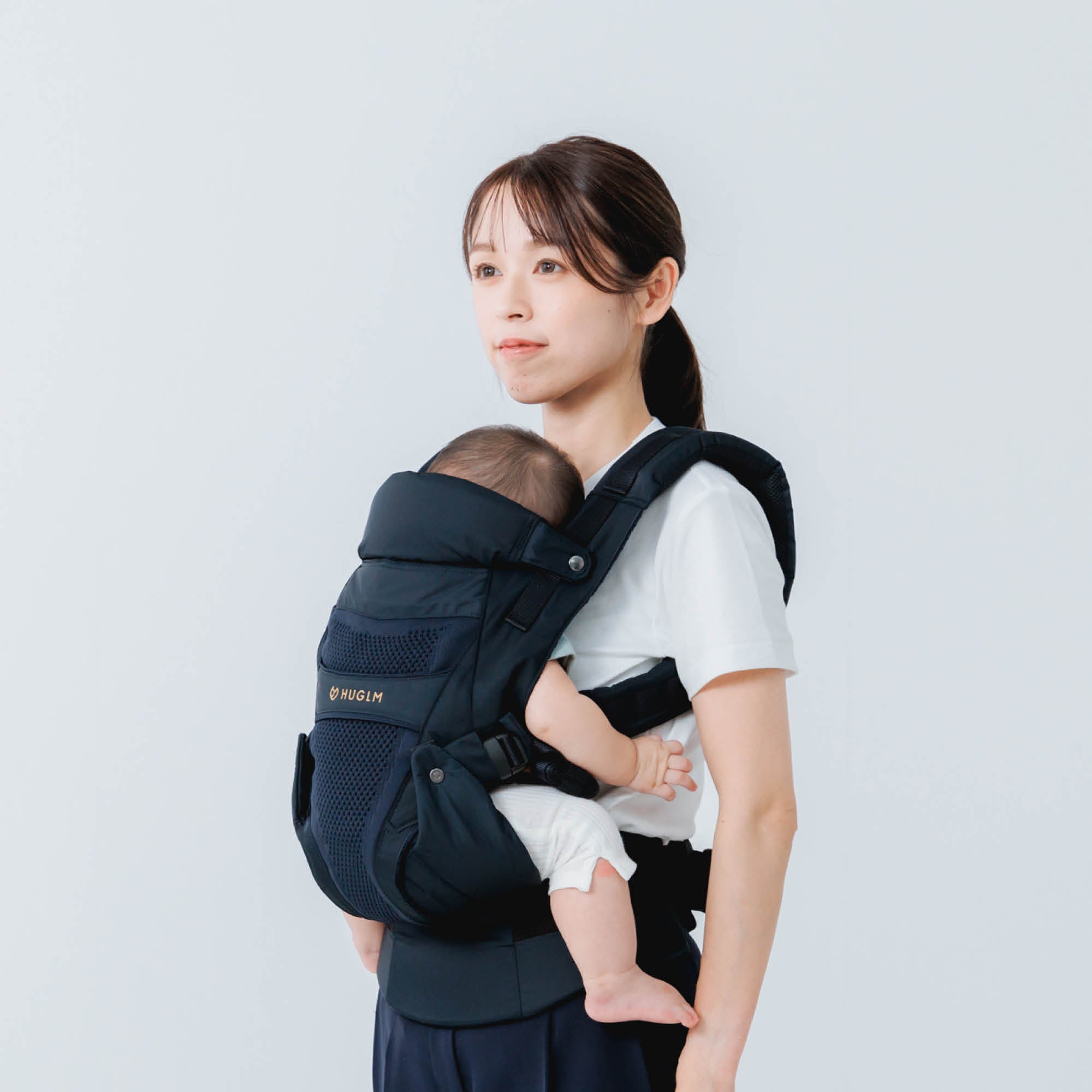 抱っこ紐｜職人がつくる機能性 抱っこ紐 HUGLM（ハグルム）