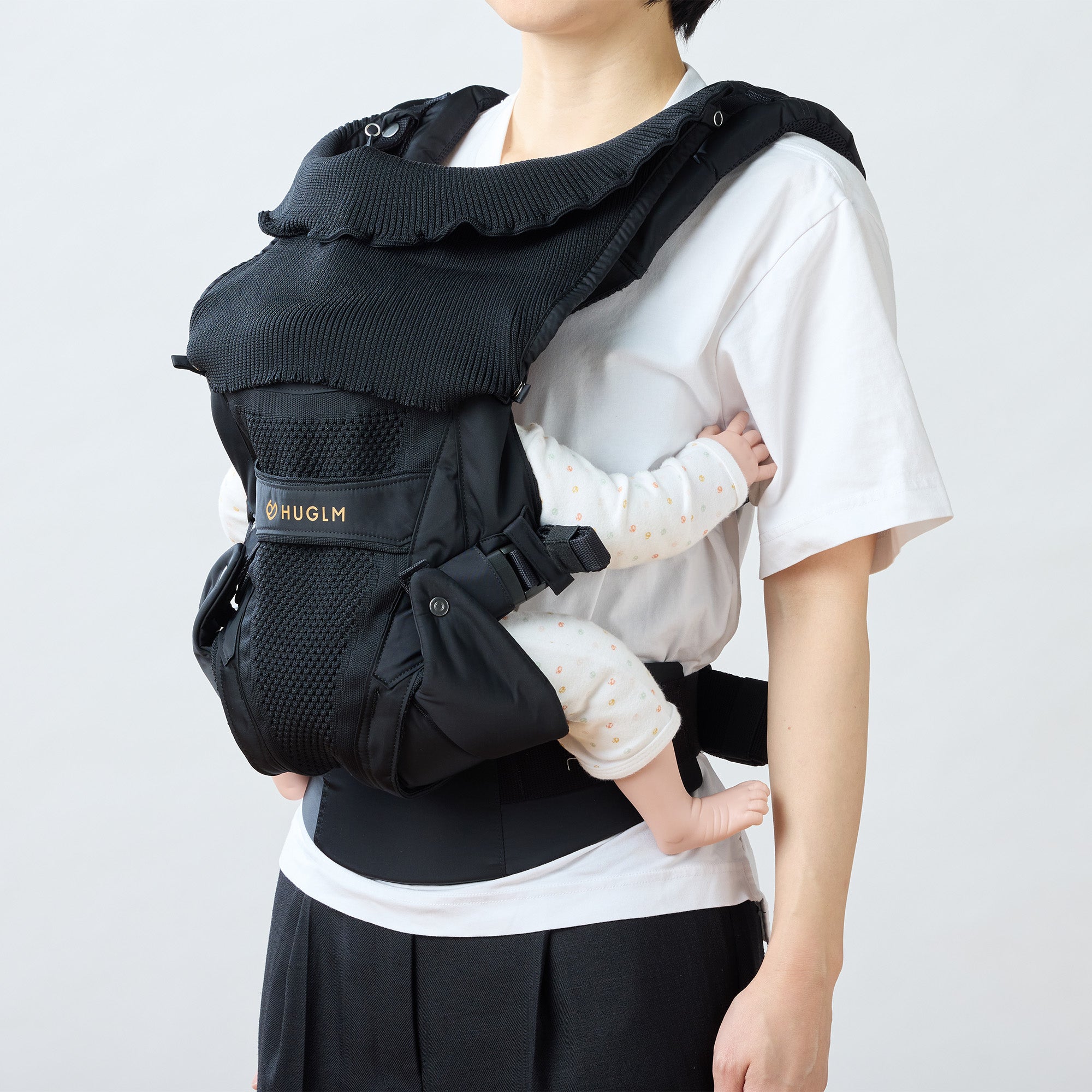 3wayフード｜職人がつくる機能性 抱っこ紐 HUGLM（ハグルム）