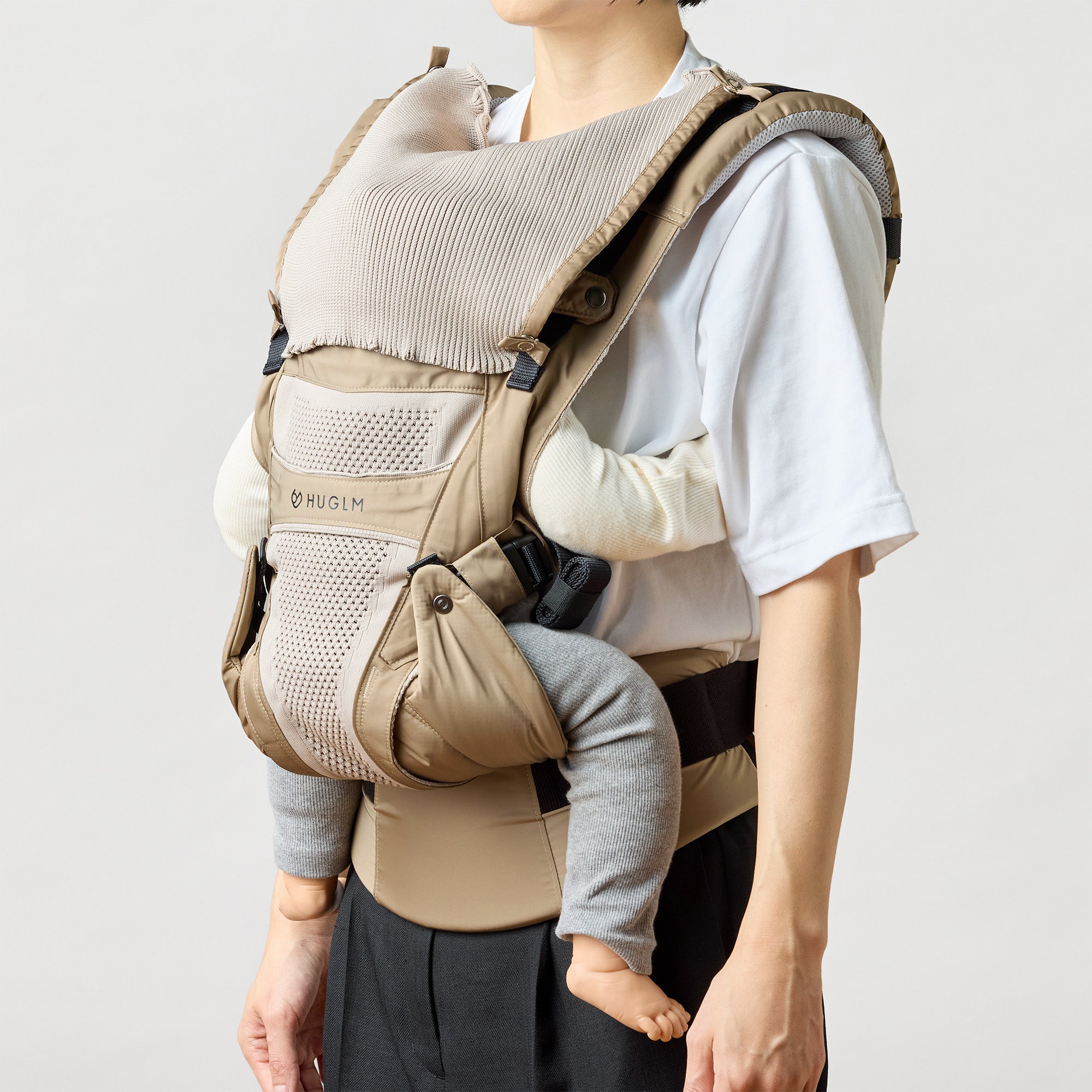 3wayフード｜職人がつくる機能性 抱っこ紐 HUGLM（ハグルム）