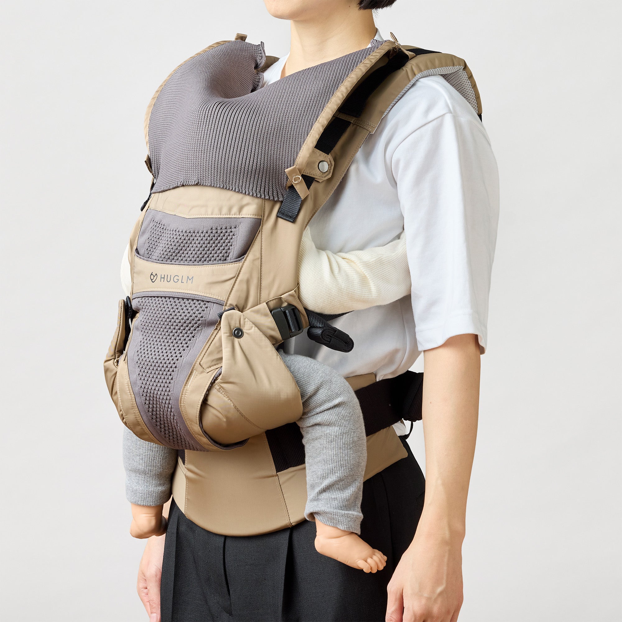 3wayフード｜職人がつくる機能性 抱っこ紐 HUGLM（ハグルム）