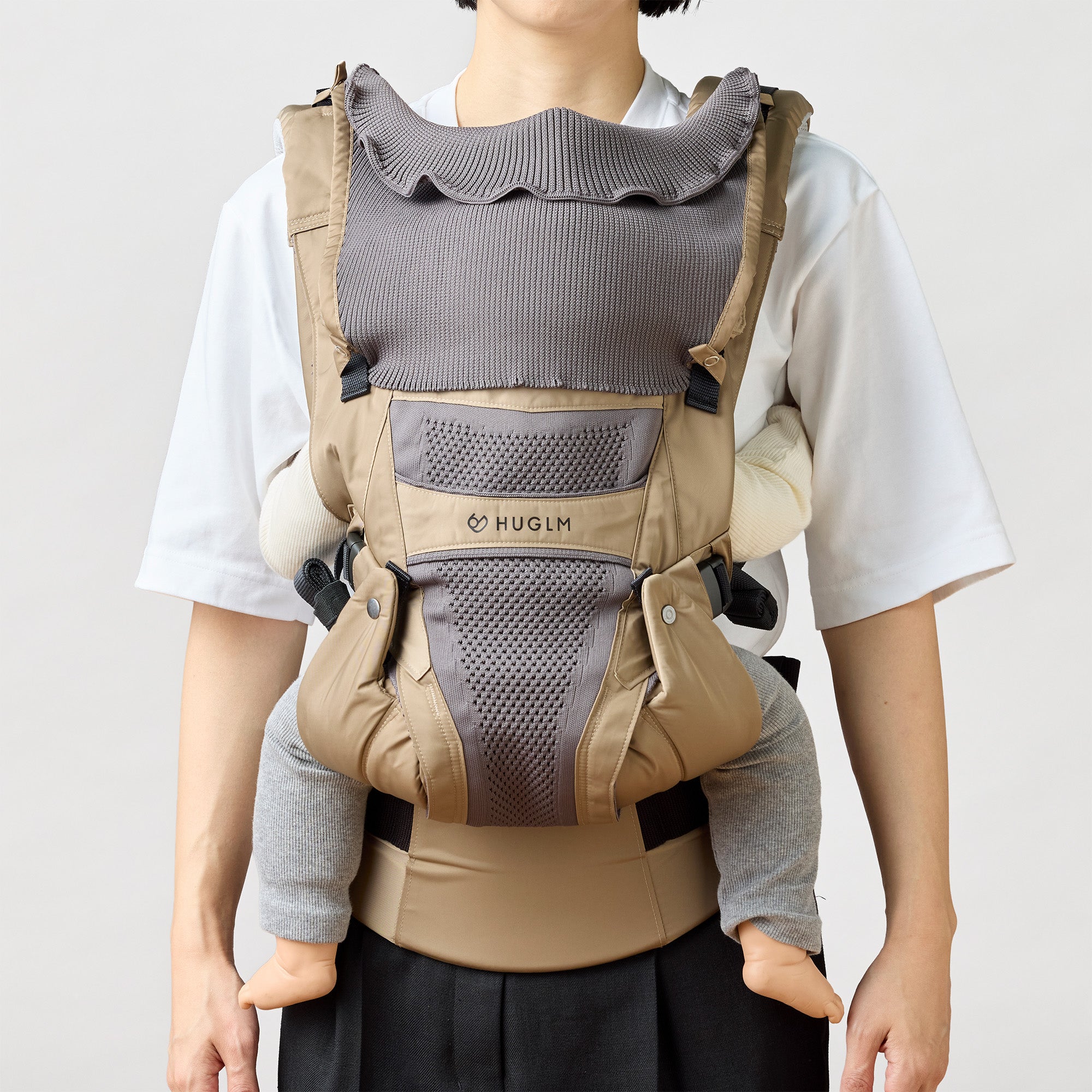 3wayフード｜職人がつくる機能性 抱っこ紐 HUGLM（ハグルム）