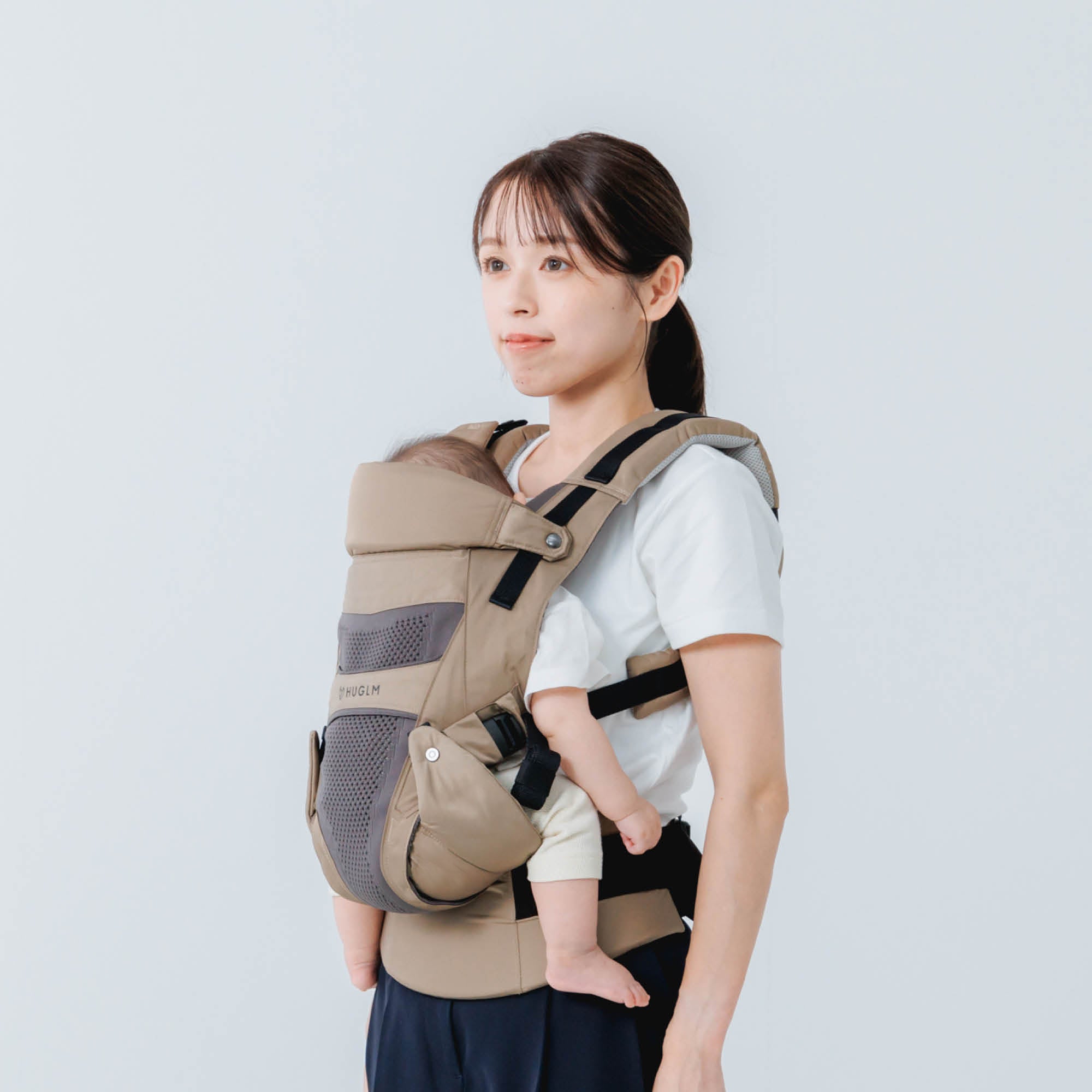 抱っこ紐｜職人がつくる機能性 抱っこ紐 HUGLM（ハグルム）